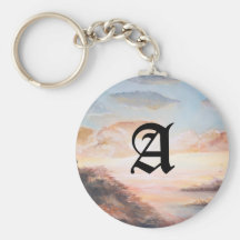 Monograme A Key Chains