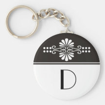 Monogrammed Keychains