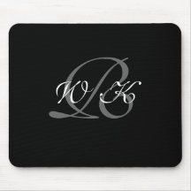 Monogrammed Mouse Pad