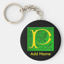 Monogrammed Personalised Keychain