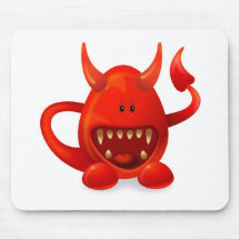Monster 5 mousepad