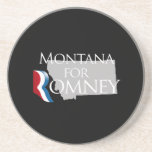 Montana for Romney.png Beverage Coasters