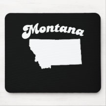 MONTANA STATE MOTTO T-SHIRT T-shirt Mousepads