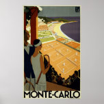 Monte Carlo Vintage Posters