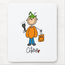 Month of October Mouse Pad