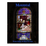 Montreal Chapel Glass Postcard