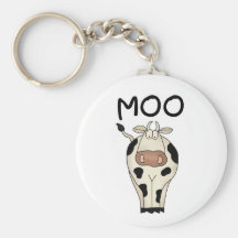 Moo Cow Keychains