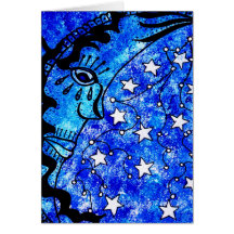 Moon and Stars Cards