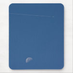 Moon and Vapour Trail Mousepad