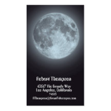 Moon Business or Personal Card Business Card Templates
