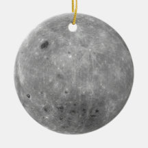 Moon double-sided ornament