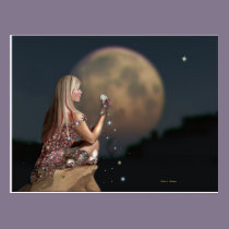 Moon Flower postcards