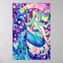 Moon Goddess Poster