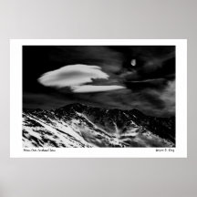 Moon Over Loveland Pass Print