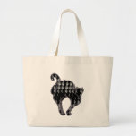 Moon Phase Kitty Canvas Bag