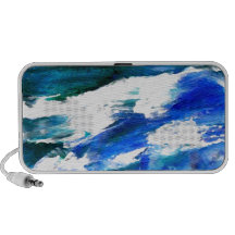 Moon Song Ocean Waves Art - CricketDiane iPod Speakers