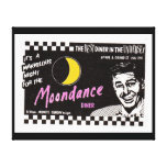 Moondance Diner New York City Newspaper Ad Artwork Canvas Prints