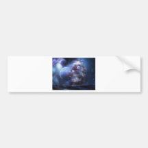 MOONLIT SAIL.jpg Bumper Sticker