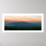 Moonset at Sunrise - Maui Print