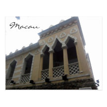 moorish barracks macau postcards