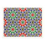 Moorish tile postcards