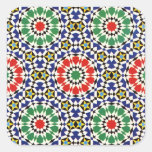 Moorish tile Square Sticker