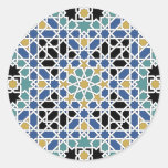 Moorish tile stickers
