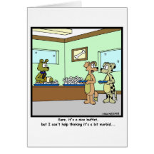 Morbid Buffet Greeting Card