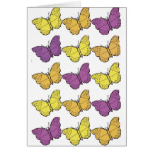 MORE BUTTERFLIES GREETING CARDS
