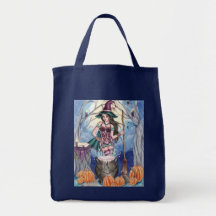 Morissa - Witch Tote Bag