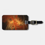 Morning Magic Abstract Art Address Luggage Tags