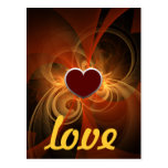 Morning Magic Love Postcard