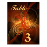 Morning Magic Table Number Postcard