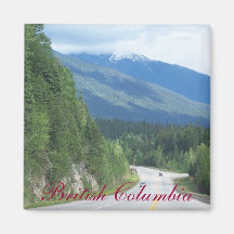 morning mountains magnet