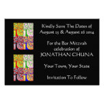 Morning Service & Evening Affair 'Save' Card Personalised Invites