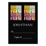 Morning Service OR Evening Affair PLACECARD Personalized Announcement