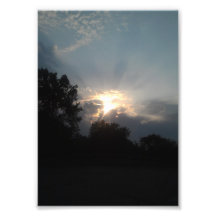 Morning Sun print - Sun rise series 1 Photo
