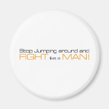 MORPG Stop Jumping Around and Fight Like a Man Magnet