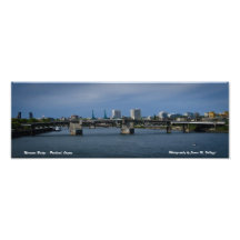 Morrison Bridge - Portland, Oregon Art Photo