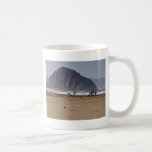 Morro Rock Big Sur California Painted Mugs
