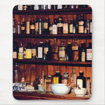 Mortar and Pestles and Medicine Bottles Mouse Mat