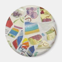 Mosaic - Grapes Magnet
