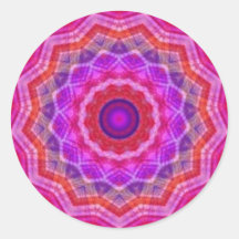 Mosaic Kaleidoscope  Sticker