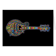 Mosaic Mandolin Cards
