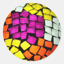 Mosaic Multicolor Stickers