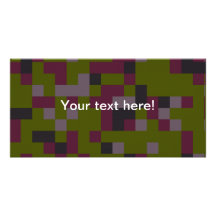 Mosaic Photo Greeting Card