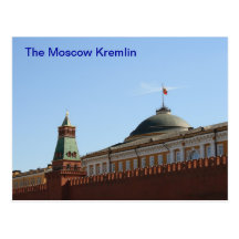 Moscow Kremlin Postcard