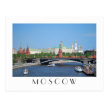 Moscow Kremlin Postcard
