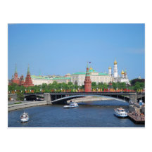 Moscow Kremlin Postcard