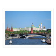 Moscow Kremlin Postcard